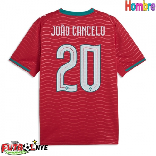 Camiseta Portugal Joao Cancelo #20 Primera Equipación Mundial 2026 manga corta